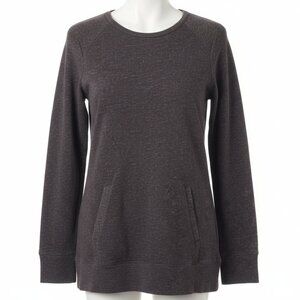 Ann Taylor Loft Women's front pocket sweat top small